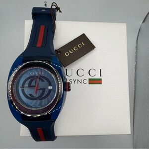 Gucci Blue Sync Swiss Made Watch